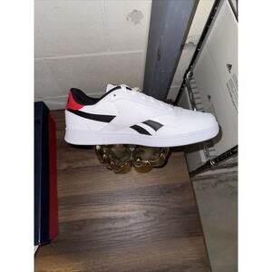 Reebok Unisex Court Advance Shoes White/Black/Vector Red - 100202579, Size 11